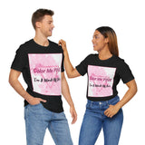 COLOR ME PINK Short Sleeve Tee