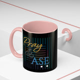 PRAY & ASE 11 oz Accent Coffee Mug