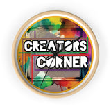 CREATORS CORNER Wall Clock