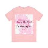 COLOR ME PINK Short Sleeve Tee