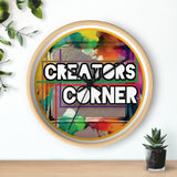 CREATORS CORNER Wall Clock