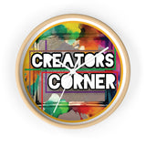 CREATORS CORNER Wall Clock