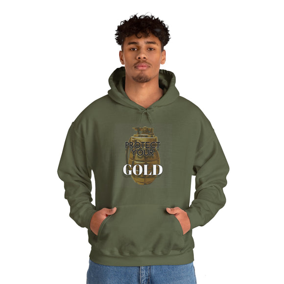 Protect Your Gold Unisex Hooded Sweatshirt