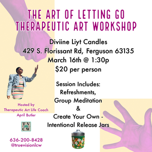 The Art of Letting Go Therapeutic Art Workshop