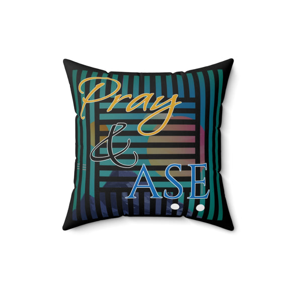 Pray & ASE Square Pillow