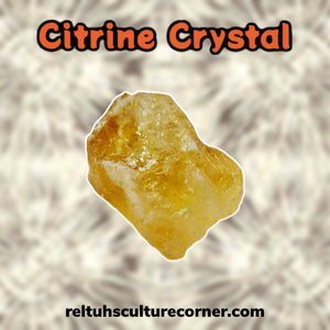 Raw Citrine Crystal